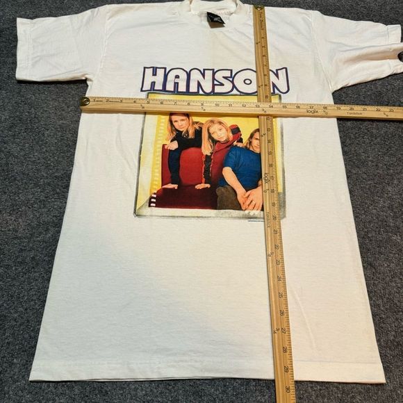 Vintage 1997 Hanson Band Concert T Shirt Polygram - Picture 3 of 8